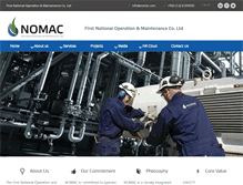 Tablet Screenshot of nomac.com